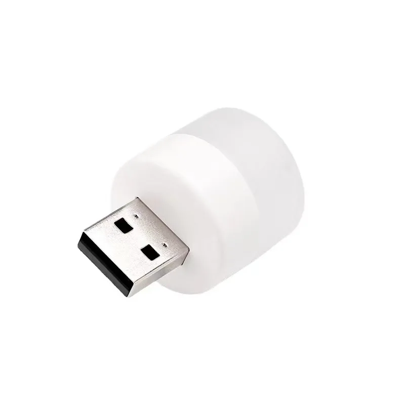Round Lmpara Led USB Portable Factory Price 5V 1A Promotion Gift USB Charged Led Light Mini USB Led  Wholesale Lamp customizable
