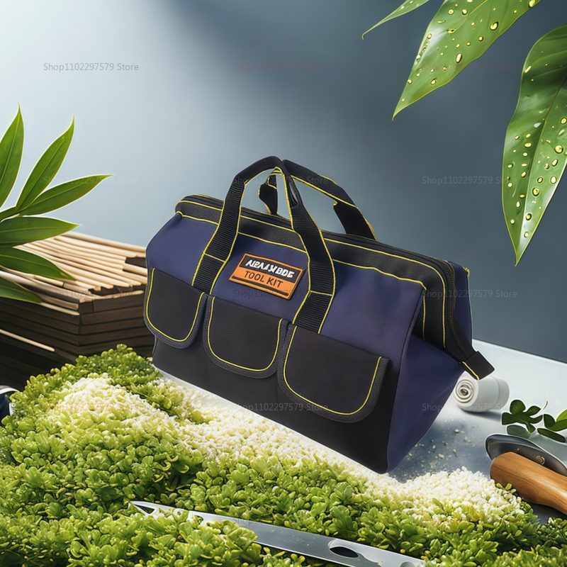Zware multifunctionele gereedschapstas Grote capaciteit Waterdicht Oxford Canvas Dikker Slijtvaste elektricien Reparatie Organizer