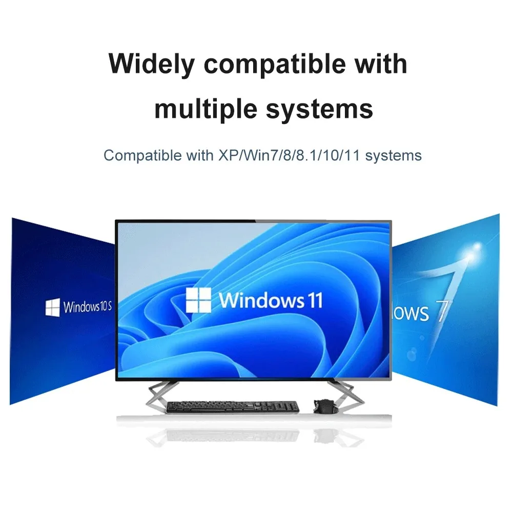 2.4GHz Wireless Network Card WIFI 4 USB Adapter Free Drive USB Ethernet wifi Dongle Lan Card Receiver for PC Laptop Desktop