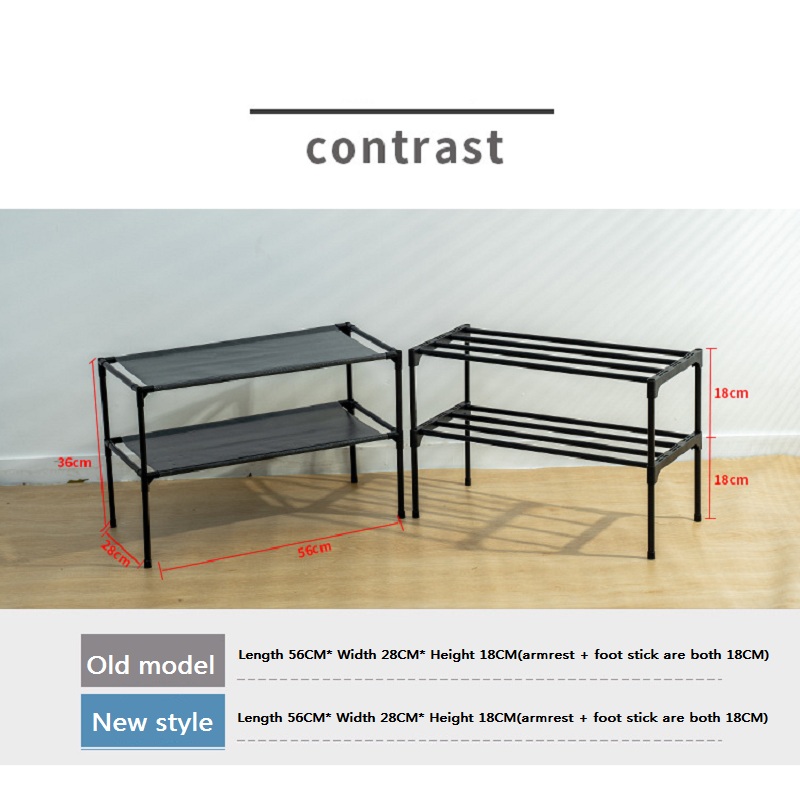 Dustproof Household Shoe Cabinet, Espessado e Durável, Sala Chinelos e Botas Rack de Armazenamento, Montagem Simples, 2 Camadas