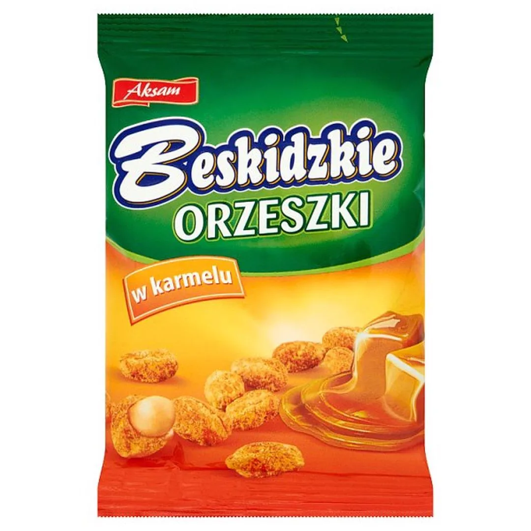 Aksam Beskidzkie Orzeszki w karmelu 100 g