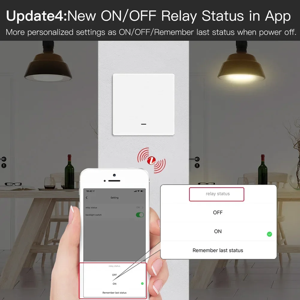 MOES interruptor de luz inteligente Tuya ZigBee sin cable neutro No necesita condensador Smart Life 2/3 vías funciona con Alexa Google 2mqtt