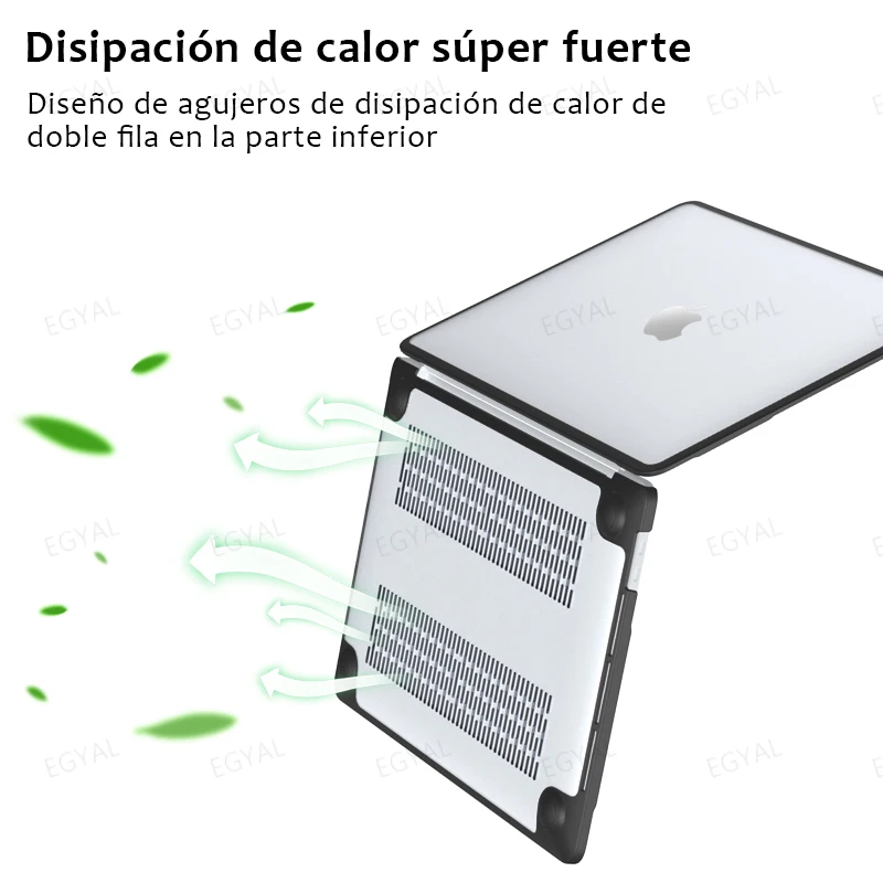 Para Macbook Pro 13 Funda M2 2022 M4 Air M1 para MacBook Air 13 Funda Pro 16 Funda M3 2023 Pro 14 Funda 15,3 Funda para portátil