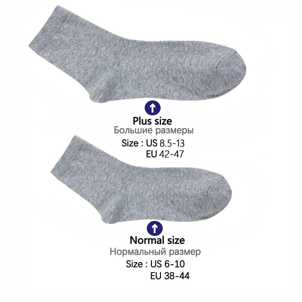 10 pares de calcetines de algodón para hombre, nuevo estilo, calcetines negros de negocios para hombre, calcetines suaves transpirables de verano e invierno para hombre, calcetines de talla grande 38-47