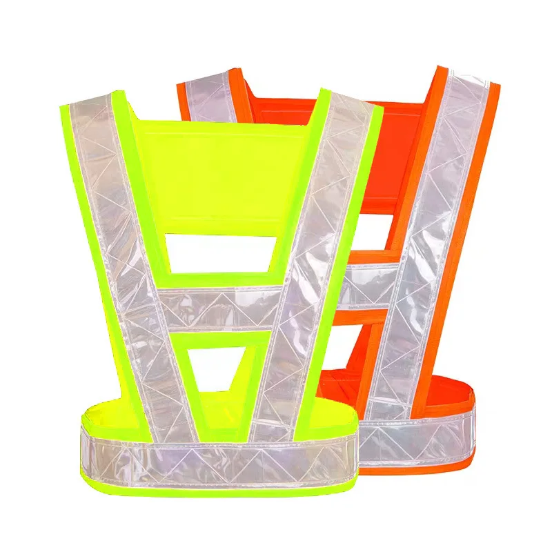 New Unisex Summer Mesh Safety Vest Multi-Scenario Durable Breathable Zippered Pockets for Enhanced Comfort And Safety