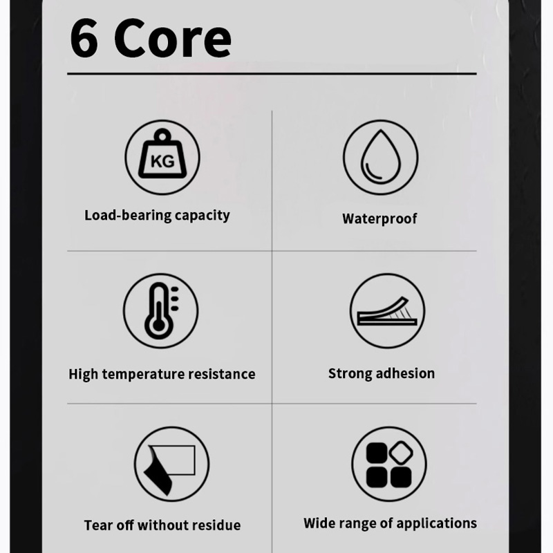 3M strong double sided tape adhesive car fixed high viscosity car special VHB sponge can be customized patch