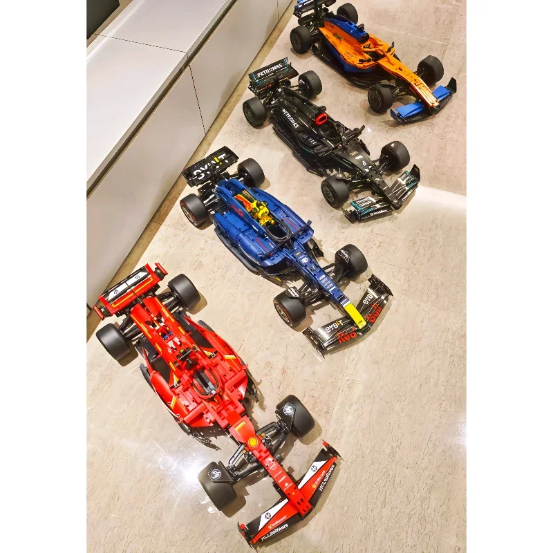 2025 New F1 Racing Series F1 W14 42171 Performance MCL Formula 42141 RB20 F1 42206 SF24 F1 42207 Supercar Model Assemble Gifts
