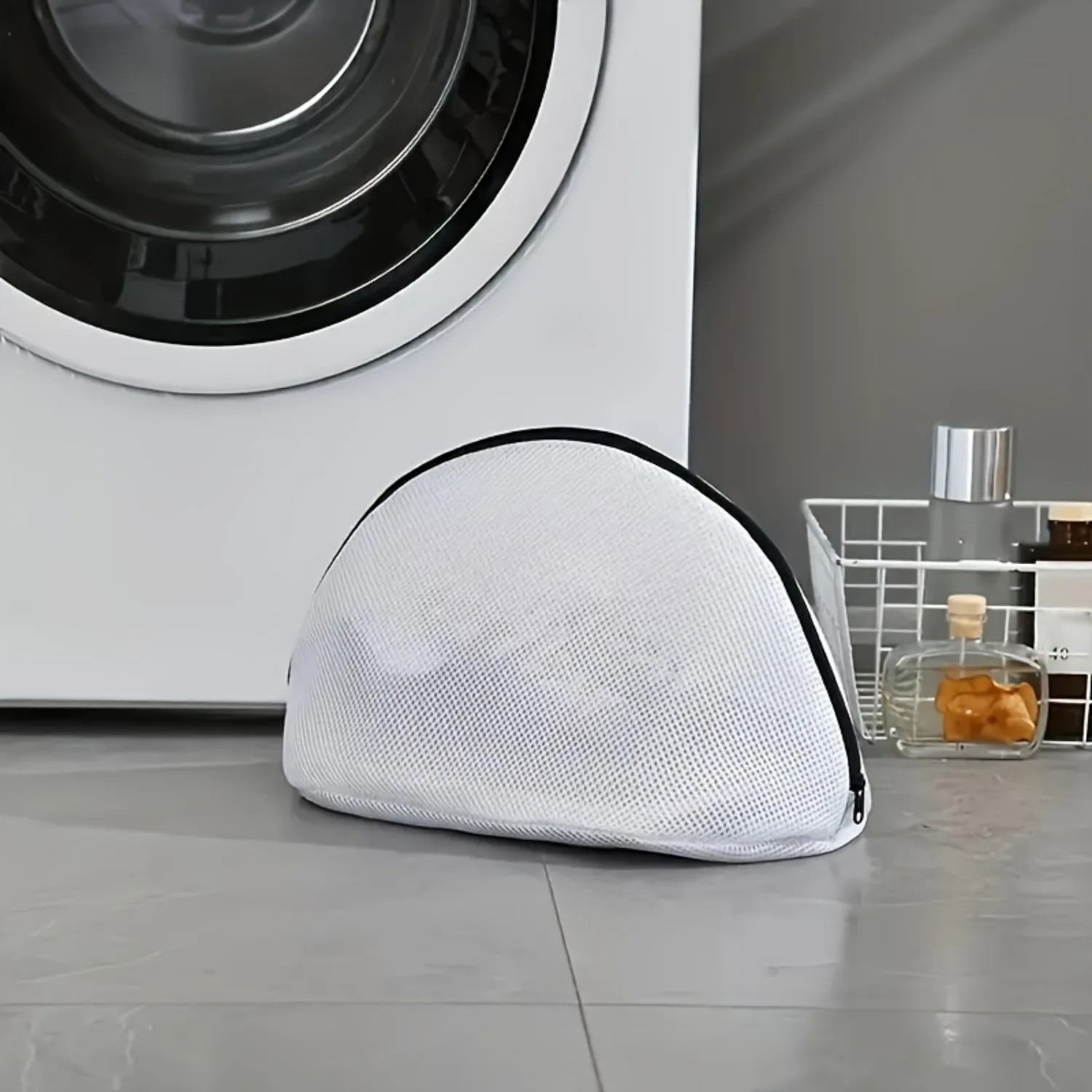 Clearance_1PC Mesh Laundry Bag Zips Shoe Washing Bag_Continuous updates