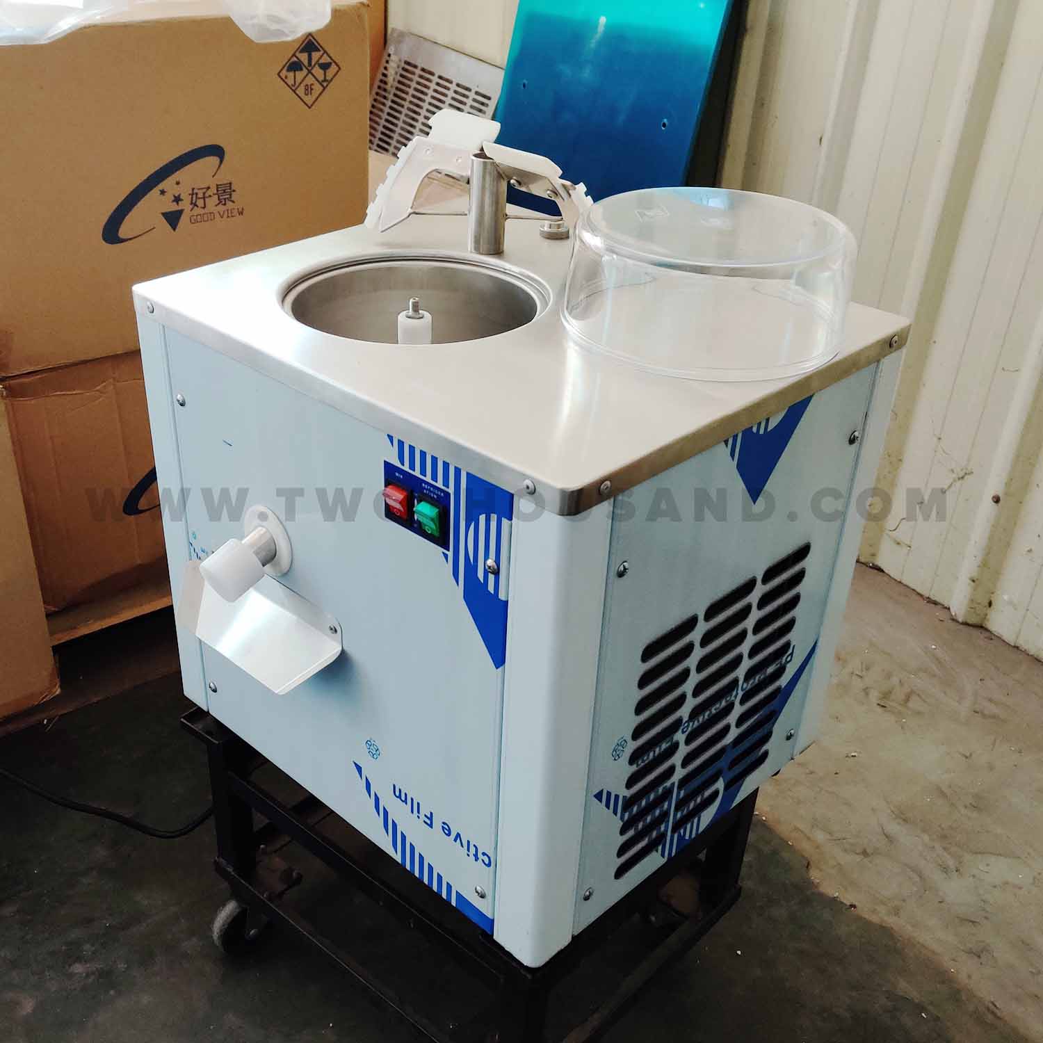 Mesin es krim keras Gelato Italia Top meja komersial TT-I68