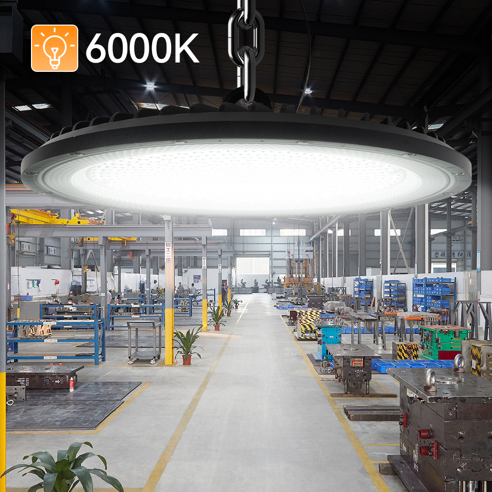 LED-Industrie beleuchtung 200W 265 W IP65 wasserdicht Lampara-V Garage Fitness studio Fabrik Lager High Bay Lichter UFO Flutlicht