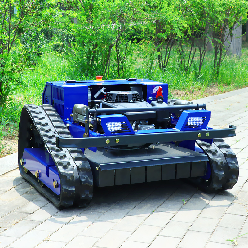 Maßgeschneiderter ferngesteuerter 550-mm-Rasenmäher. Ferngesteuerter Rasenmäher für Garten und Ackerland