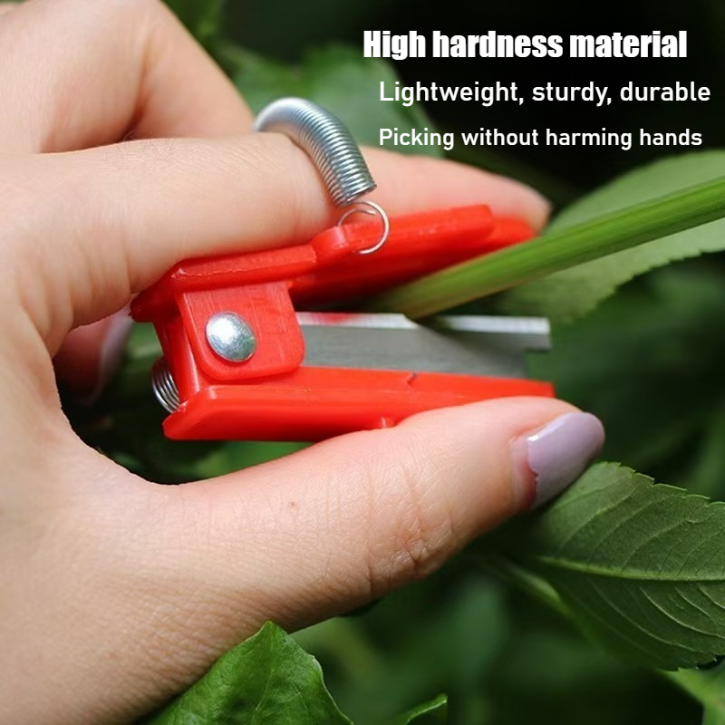 Multifunktions Daumen Messer Garten Pruner Obst Picking Gerät Sichere Obst Klinge Werkzeug Schneiden Klinge Ringe Finger Schutz Catcher