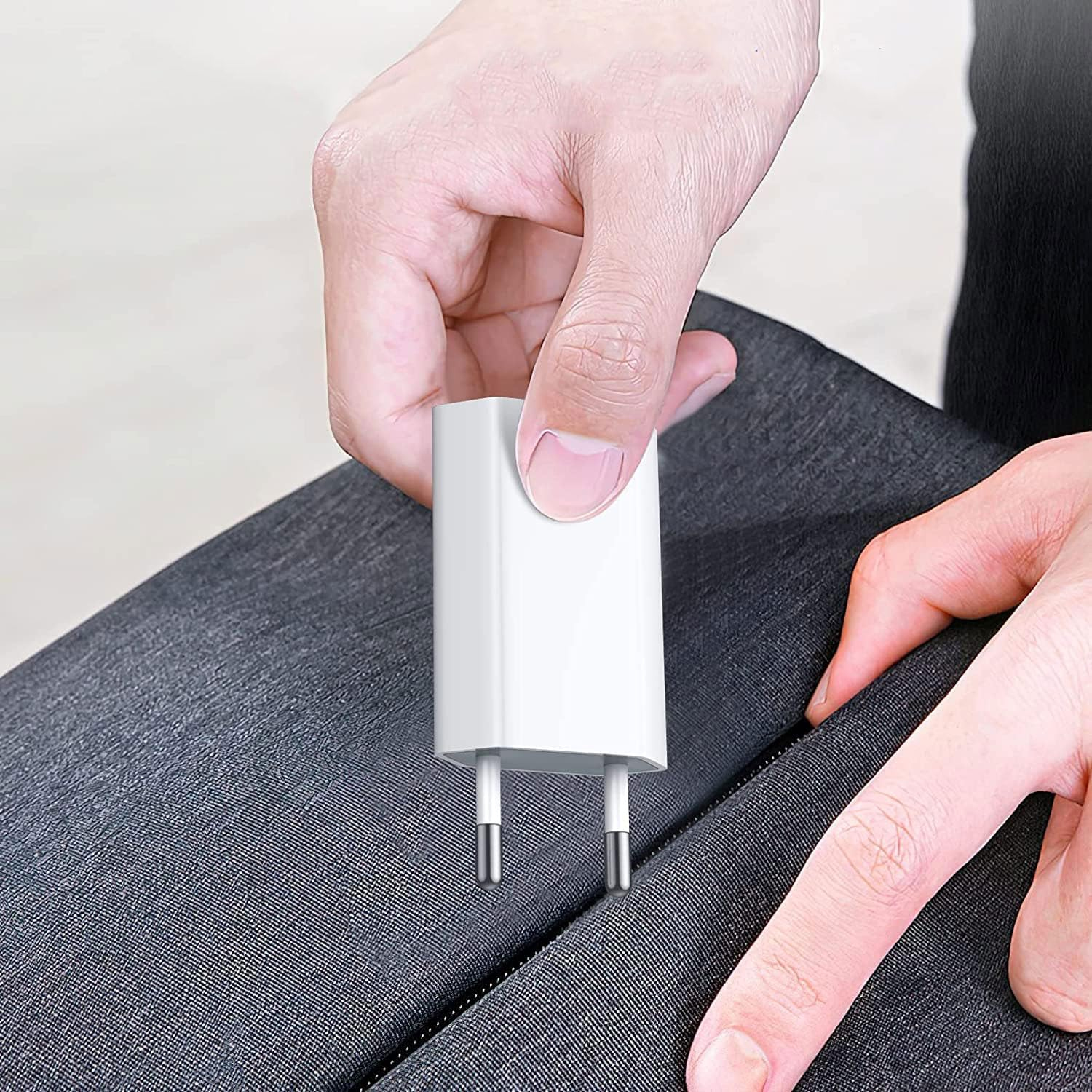 5V/1A USB Wall Charger 1/2/3/4/5PCS EU Plug SmartPhone Charger Adapters For Universal Phone iPhone 16 Samsung Xiaomi 15 Huawei