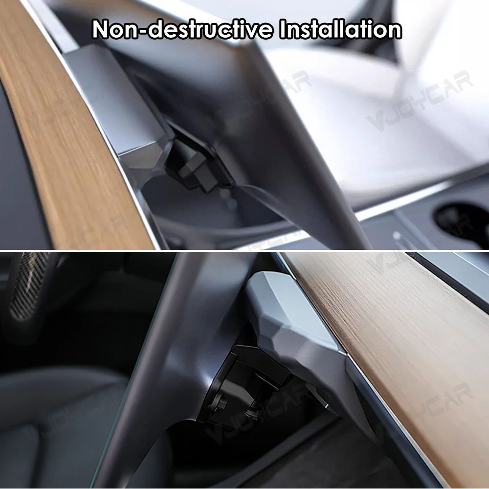 Soporte de rotación de pantalla Vjoycar para Tesla Model 3 Y 3 Highland Y Juniper Monitor Kit de montaje giratorio 40 grados ajuste de 4 direcciones