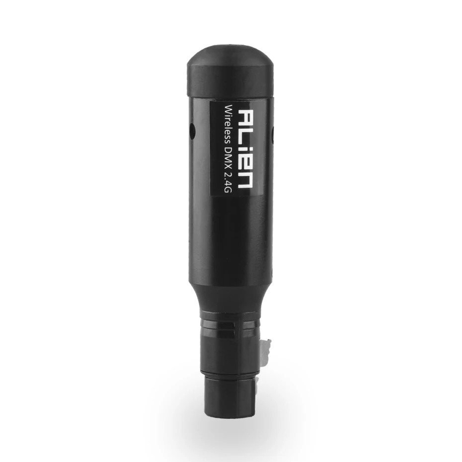 ALIEN ชาร์จ 2.4G ISM ไร้สาย DMX 512 DFI Controller ตัวรับสัญญาณ XLR Transmitter สำหรับ DISCO DJ PARTY Bar สำหรับ DMX STAGE PAR LIGHT