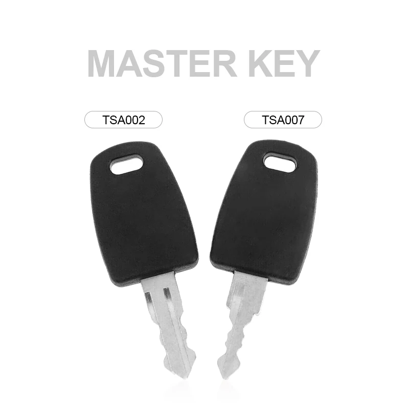 多機能キーバッグ荷物スーツケース、税関tsaロック、TSA002 007、ホット販売、1pc
