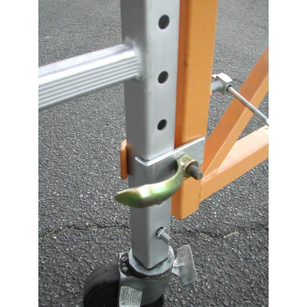 Scaffold 33" Steel Swivel Outrigger for 18' Baker-Style Scaffold - Set of 4