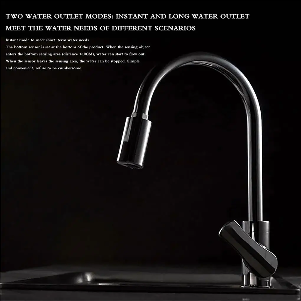 ก๊อกน้ําอัจฉริยะ Water-Saving Sensor Mixer Red Light Sensing อะแดปเตอร์อัตโนมัติ M22/M24 ก๊อกน้ําหัวฉีดสําหรับห้องน้ําห้องครัว
