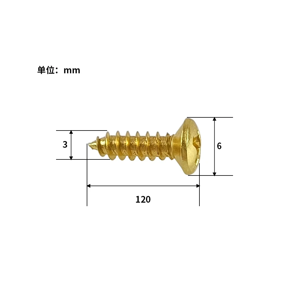 50 pz/set Oro Nero Argento Chitarra Elettrica Basso Battipenna Piastra di Copertura Viti Per Chitarra Basso Vite Fissa In Metallo All'ingrosso