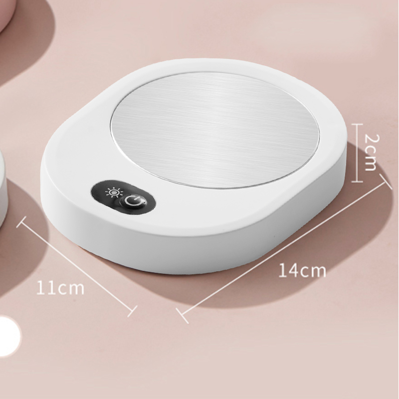 Scaldatazze Termostatico Temperatura per Caffè Latte Tè Acqua DC 5V USB Riscaldatore per Tazze per Scrivania Home Office