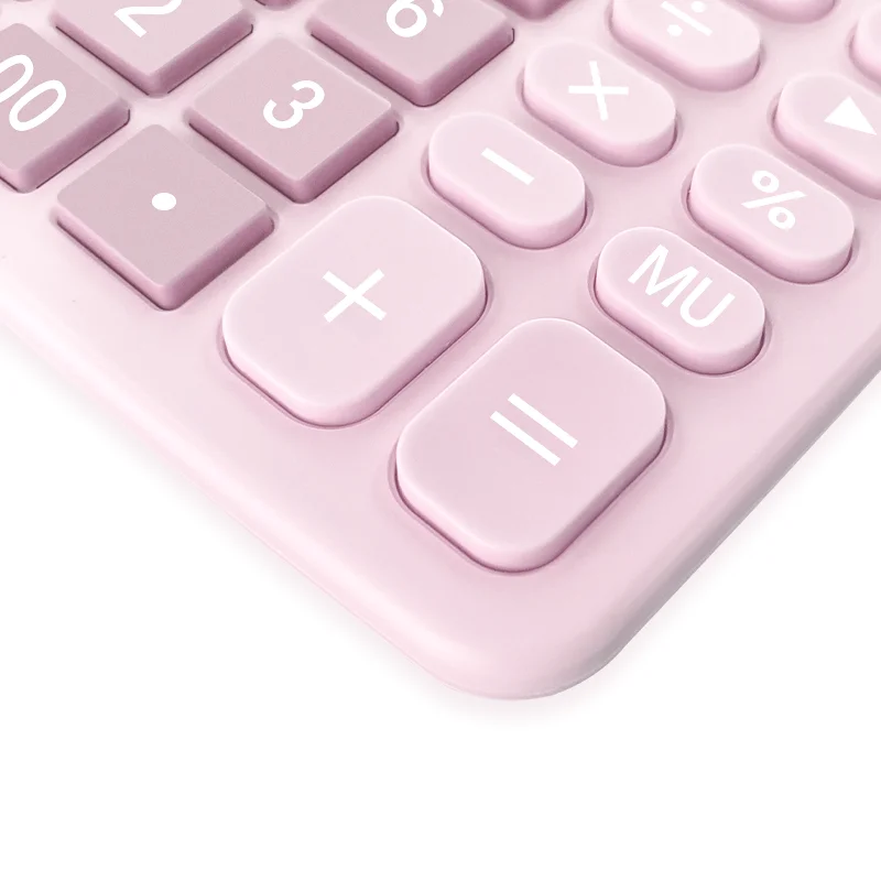 Calculadora eletrônica de 12 dígitos, calculadora solar, fonte de alimentação dupla, para casa, escritório, escola, ferramentas de contabilidade financeira