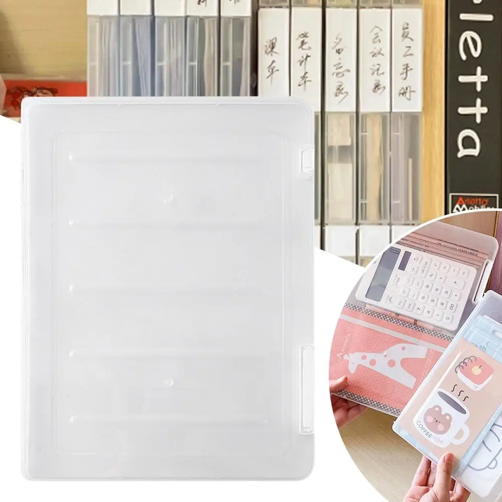 1Pcs Sorting Folder Holder File Organizer Box A4 A5 Office Stationery A4 Paper Storage Box Plastic