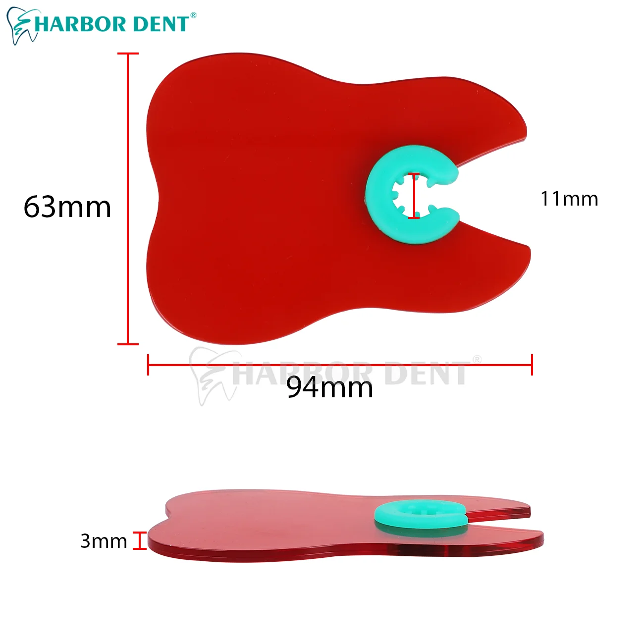 1Pc Dental Shade Board Eye Protector Shield Plate Dentistry Lab Light Curing Lamp Filter Dentist Clinic Tool Shield