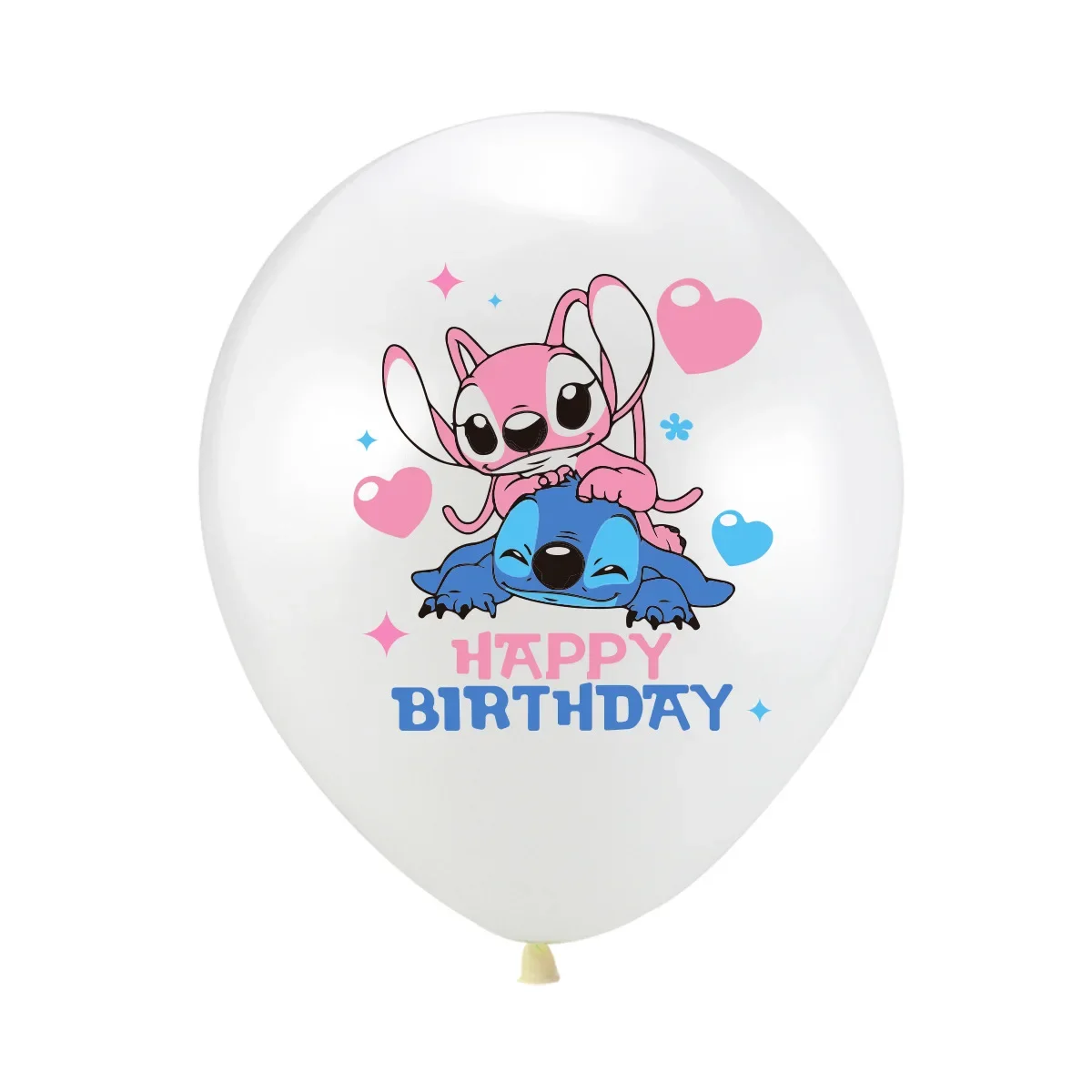 12 個 12 インチディズニーリロとスティッチラテックスバルーンセット少年少女の誕生日パーティー用品ベビーシャワーパーティーの装飾子供のおもちゃ