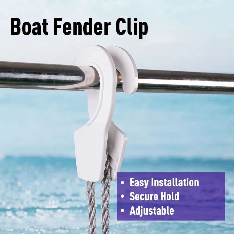 24-32 der originale Einhand-Kotflügel aufhänger-hergestellt aus UV-beständigem Kunststoff-Kotflügel clip Boatfender Quick Release Cli