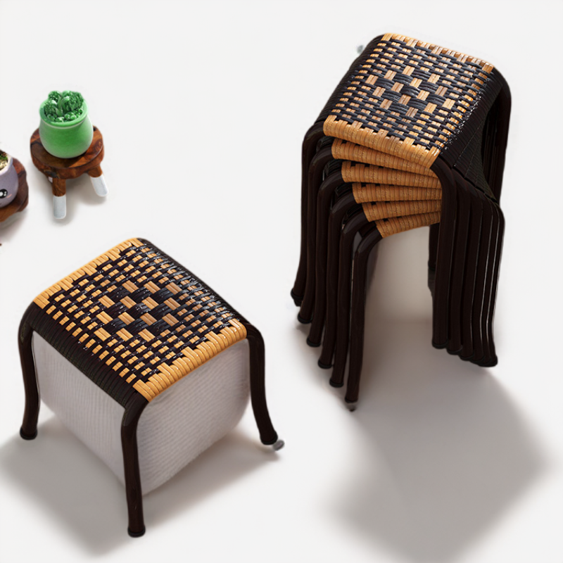 Stool with Backrest Foldable Chair Square Mini Constipation Bath Goods Non-slip Shower Toilets Accessories Shower Seats