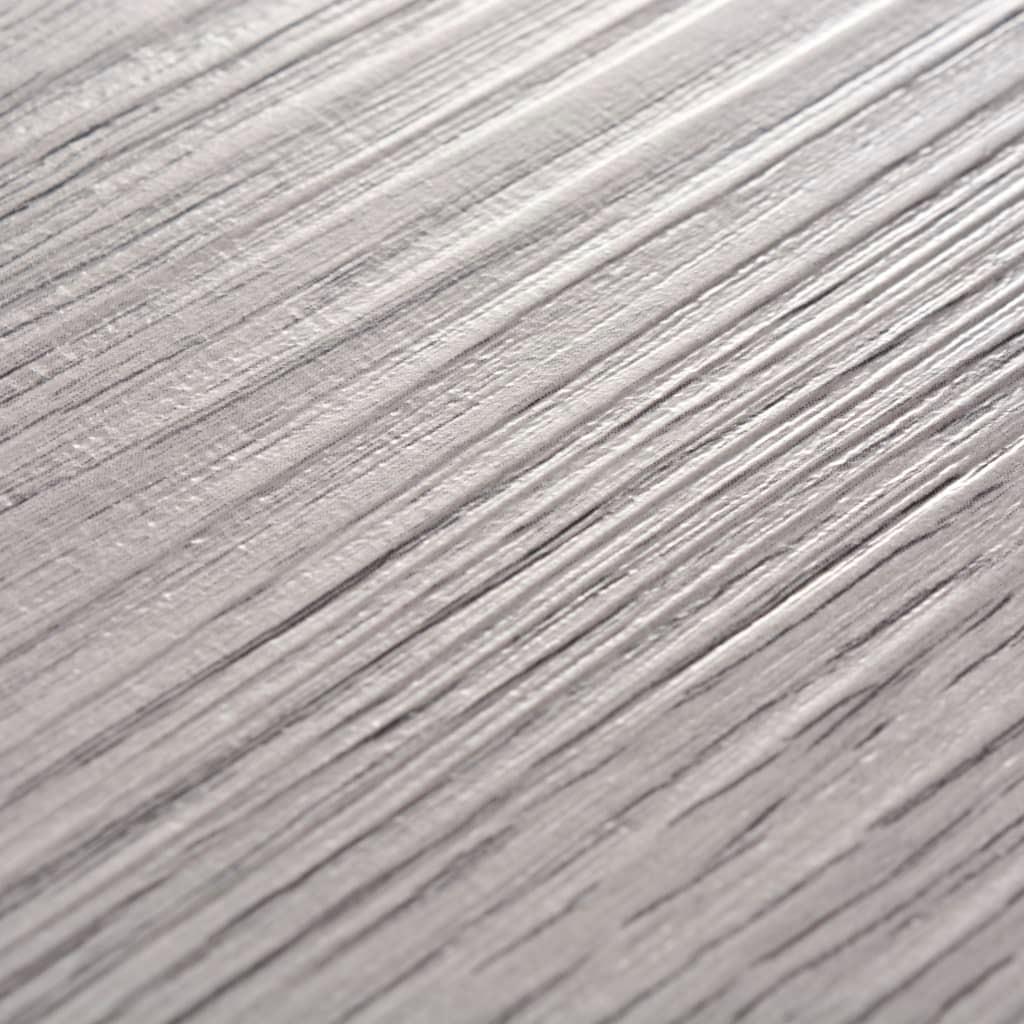 Dark Grey Non-Self Adhesive PVC Flooring Planks 5.26 m² - 2mm Durable and Stylish