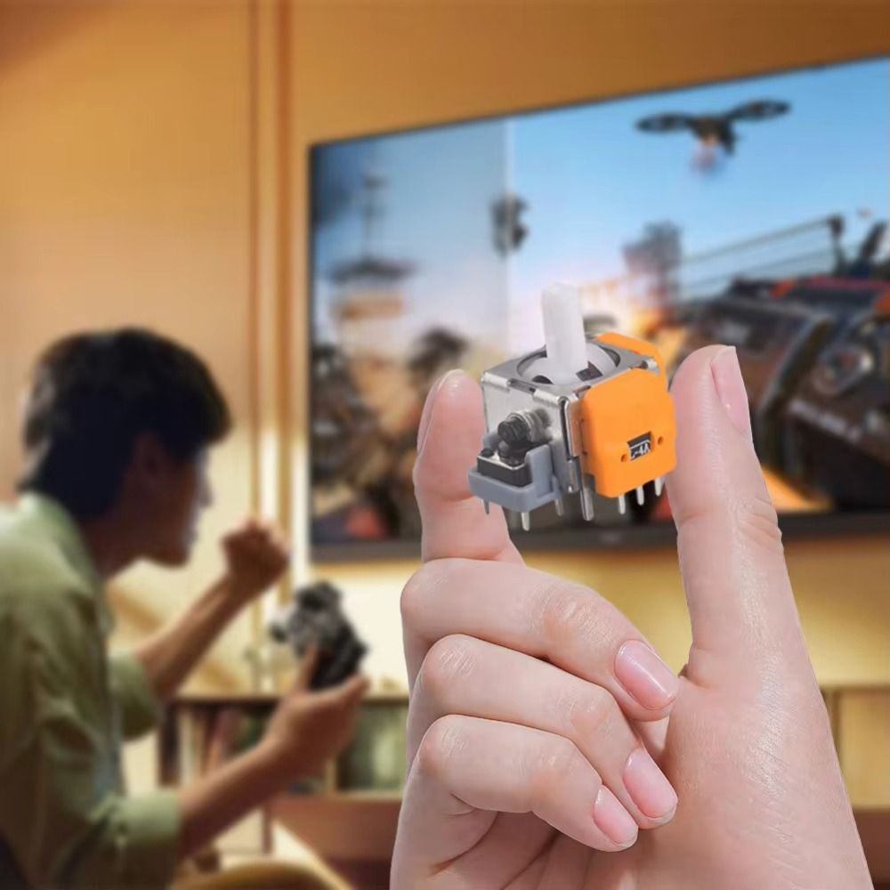 10 個 3D アナログセンサーホール効果ジョイスティックプレイステーション 5 ゲームコントローラ親指スティック PS5/PS4/Xbox/スイッチプロサムスティック