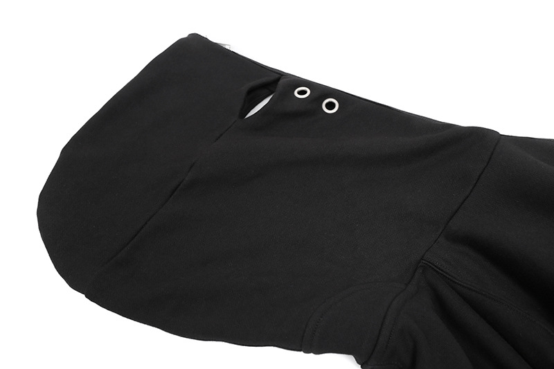 Nuevo Lujo 2023 Rick cuatro agujeros cremallera pulóver sudaderas con capucha sudaderas con capucha terciopelo algodón grueso polar tamaño EE. UU. # 668