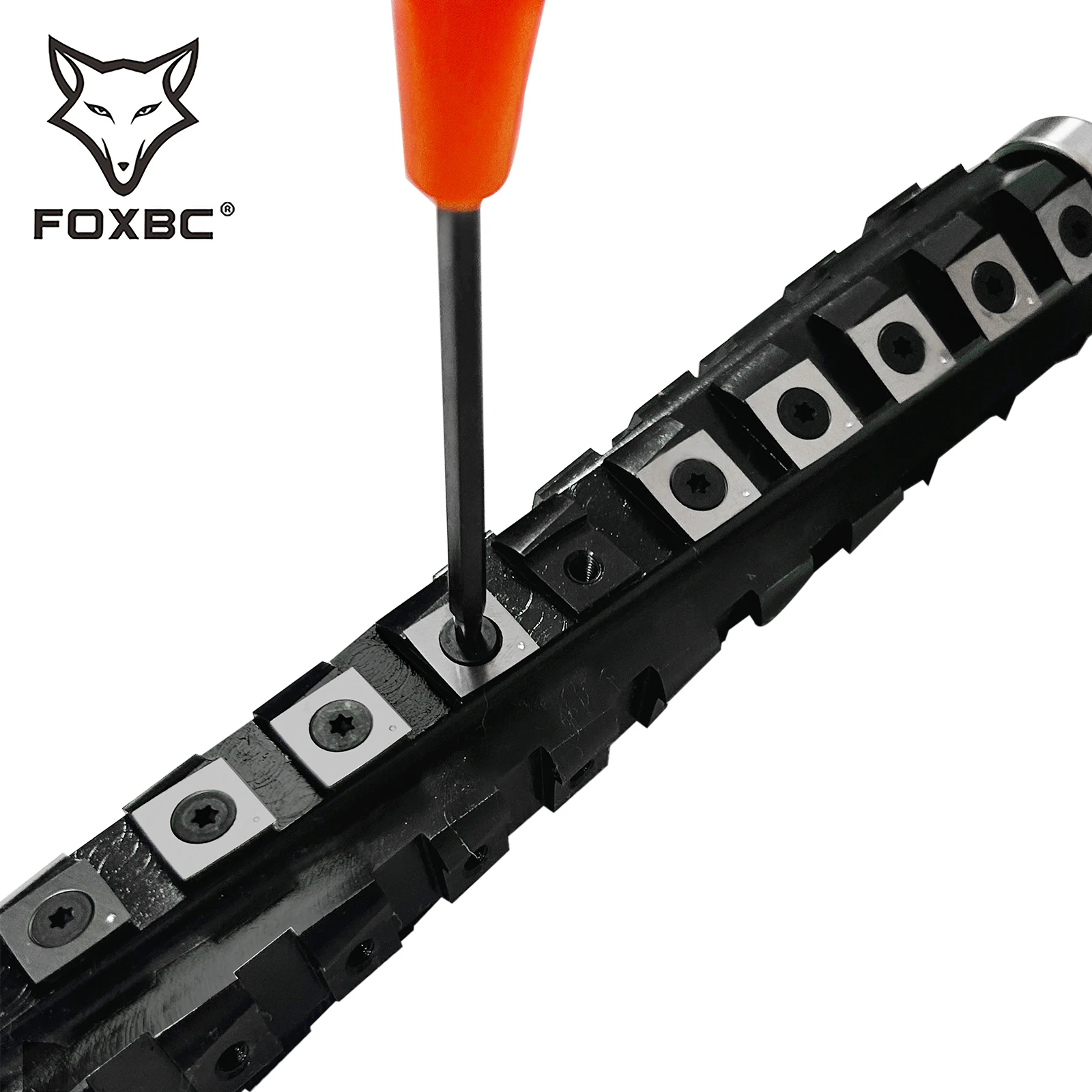 FOXBC-Cabeça de corte helicoidal atualizada para DeWalt DW735 e DW735X Plaina, 61Pcs Carbide Inserts