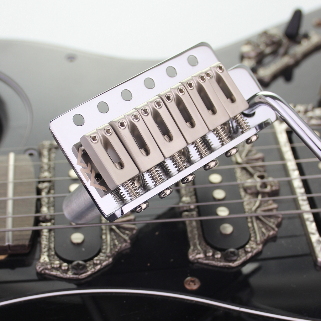 Tremolo Bridge System For ST Stratocaster ST Electric Guitar Chrome Silver Accessories Spacings 10.5mm