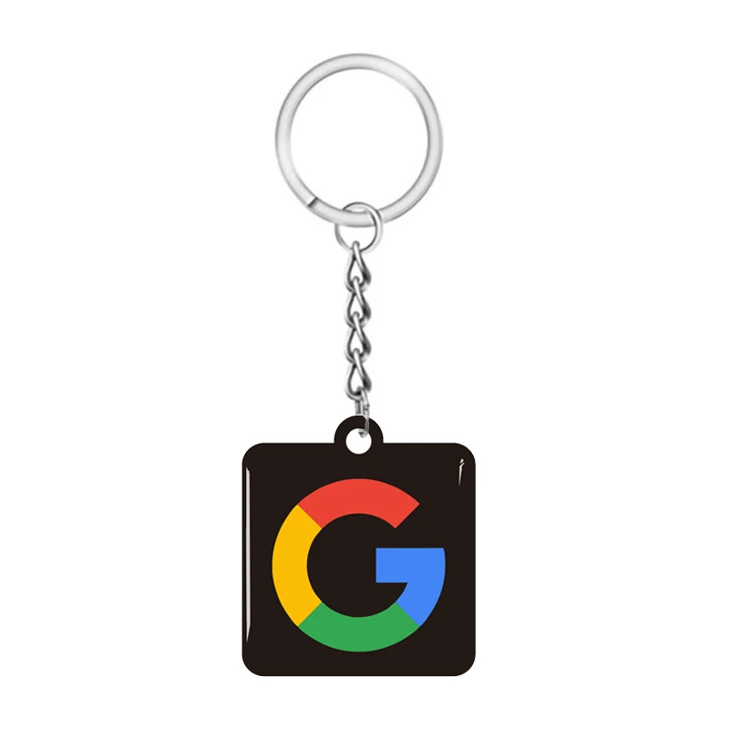 Брелок для ключей с обзодами клиентов, подключенный через Google со встроенным чипом NFC