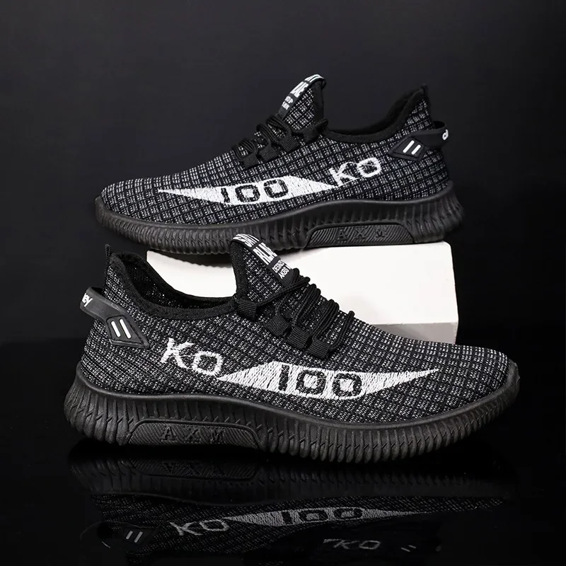 2025 Scarpe primaverili e autunnali con suola morbida Scarpe di stoffa vecchie Scarpe in rete traspirante Scarpe basse casual resistenti all'usura antiscivolo Scarpe da lavoro