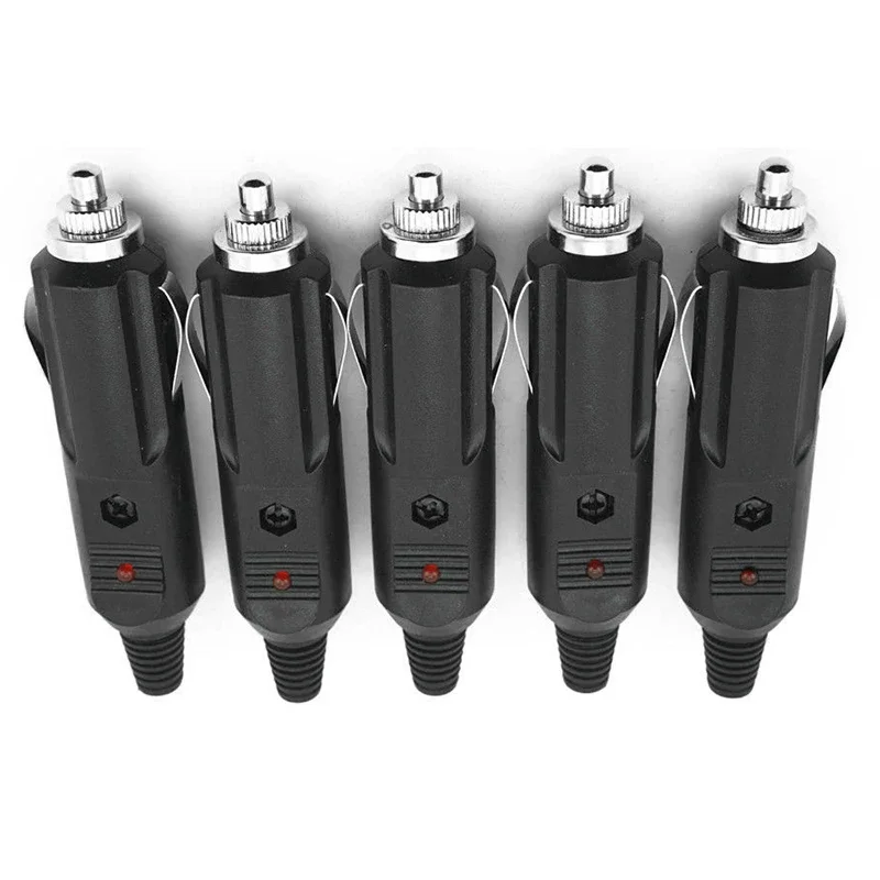 5 stücke 12 V Zu 24 V Auto Zigarette Leichter Stecker Sicherungen 5A Mit Led-anzeige Stecker Power Ladegerät Adapter stecker Sicherung Konverter Stecker