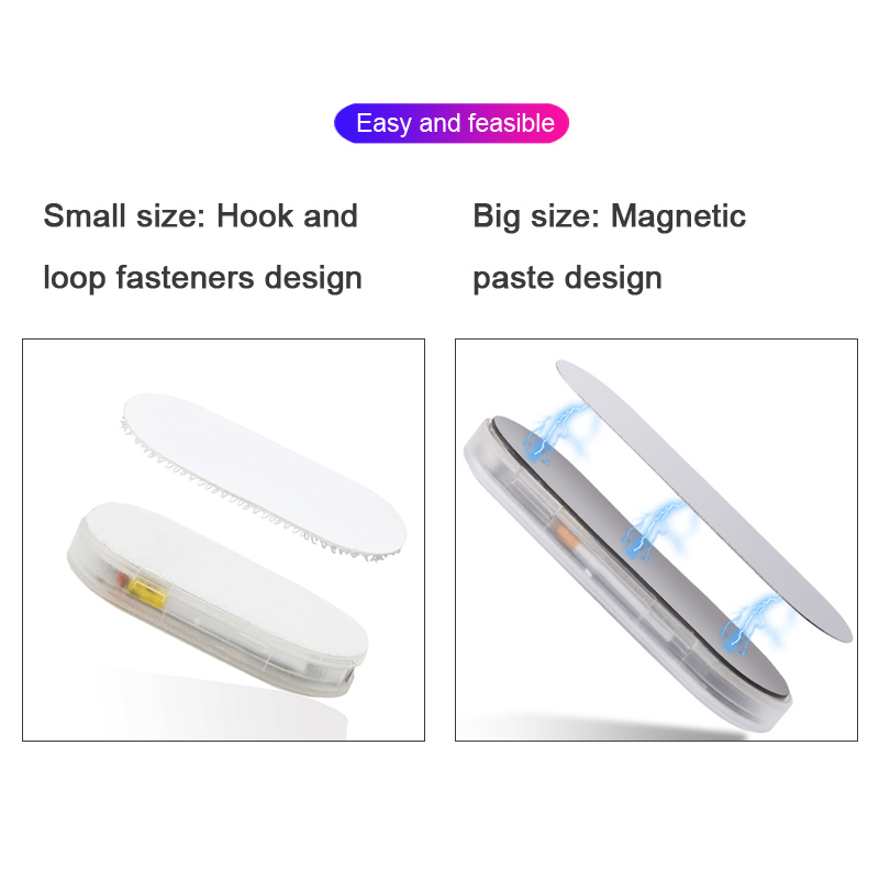 1pcs Mini USB Type C Charging LED Night Light 6/8 SMD Touch Sensor Car Atmosphere Lamp Closet Drawer Kitchen Sensing Wall Light