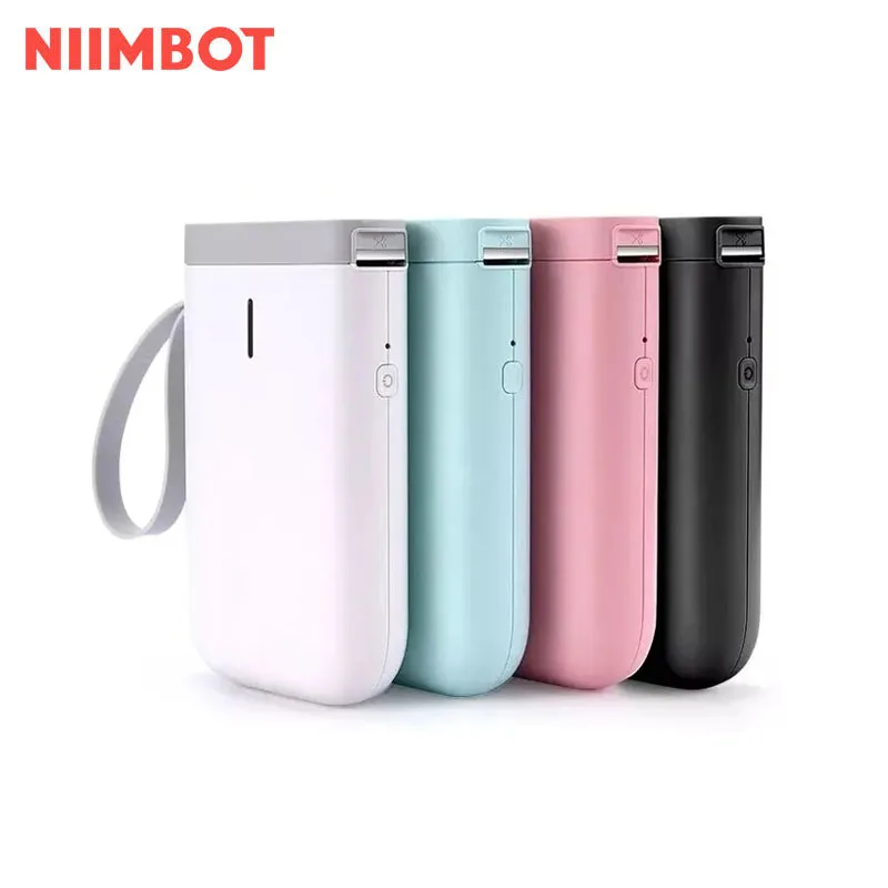 Niimbot d11 mini fabricante de etiquetas sem fio bluetooth impressora de etiquetas térmica bolso sem fio máquina de etiquetas adesivas para casa de