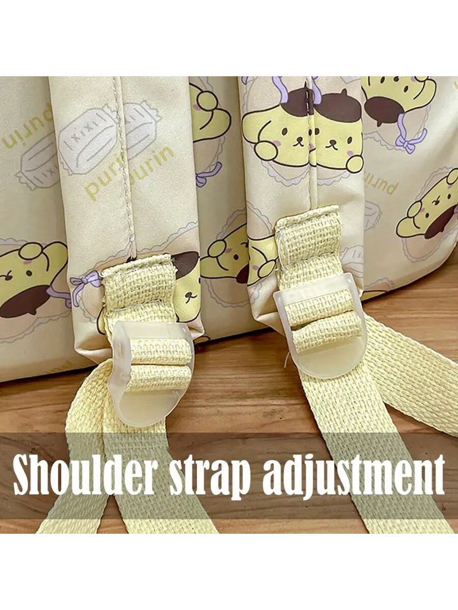 Sanrio Schoolbag Anime Kuromi Cinnamoroll My Melody Pochacco Student Backpack School Bag Large Capacity for Children Girls Boys