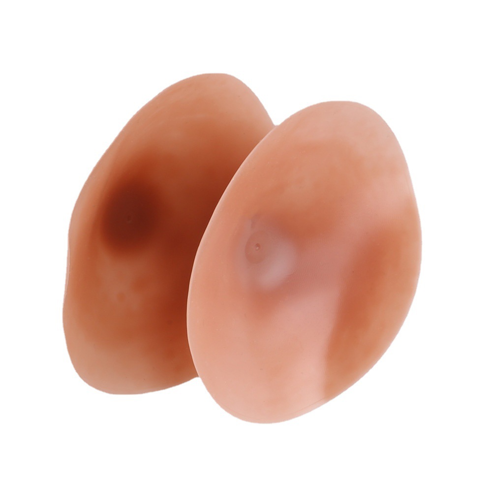 Self-priming Simulated Chest Sticker Nipple Sticker, Cross-dressing Silicone Breast Prosthetic Nipple Sticker, Chest Sticker