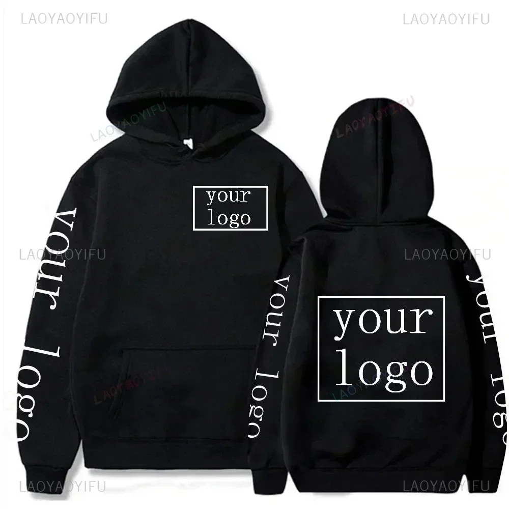 2025 Student Casual op maat gemaakte tekst DIY Hoodie Aangepast logo Gepersonaliseerde Hoody Aangepaste Hoodies Tekstlogo Sweatshirt
