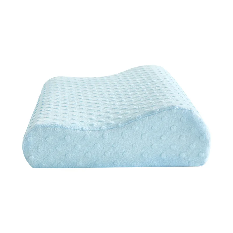 Bantal panjang tempat tidur busa memori, perlindungan leher, bentuk Rebound lambat untuk tidur, Bantal ortopedi