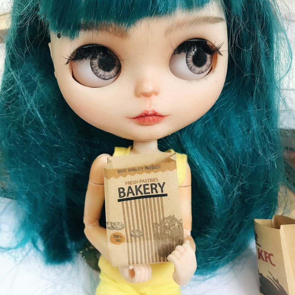 Sac d'emballage l'inventaire pour maison de courses, sacs de cuisson pour Blyth OB11, mini sac de jeu, accessoires de jouets, échelle 1/12