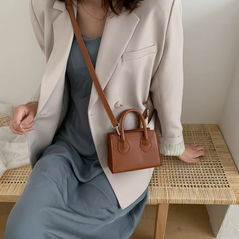 2024 Trendy Edition borsa da donna Mini una spalla Crossbody Versatile piccola borsa quadrata in stile occidentale
