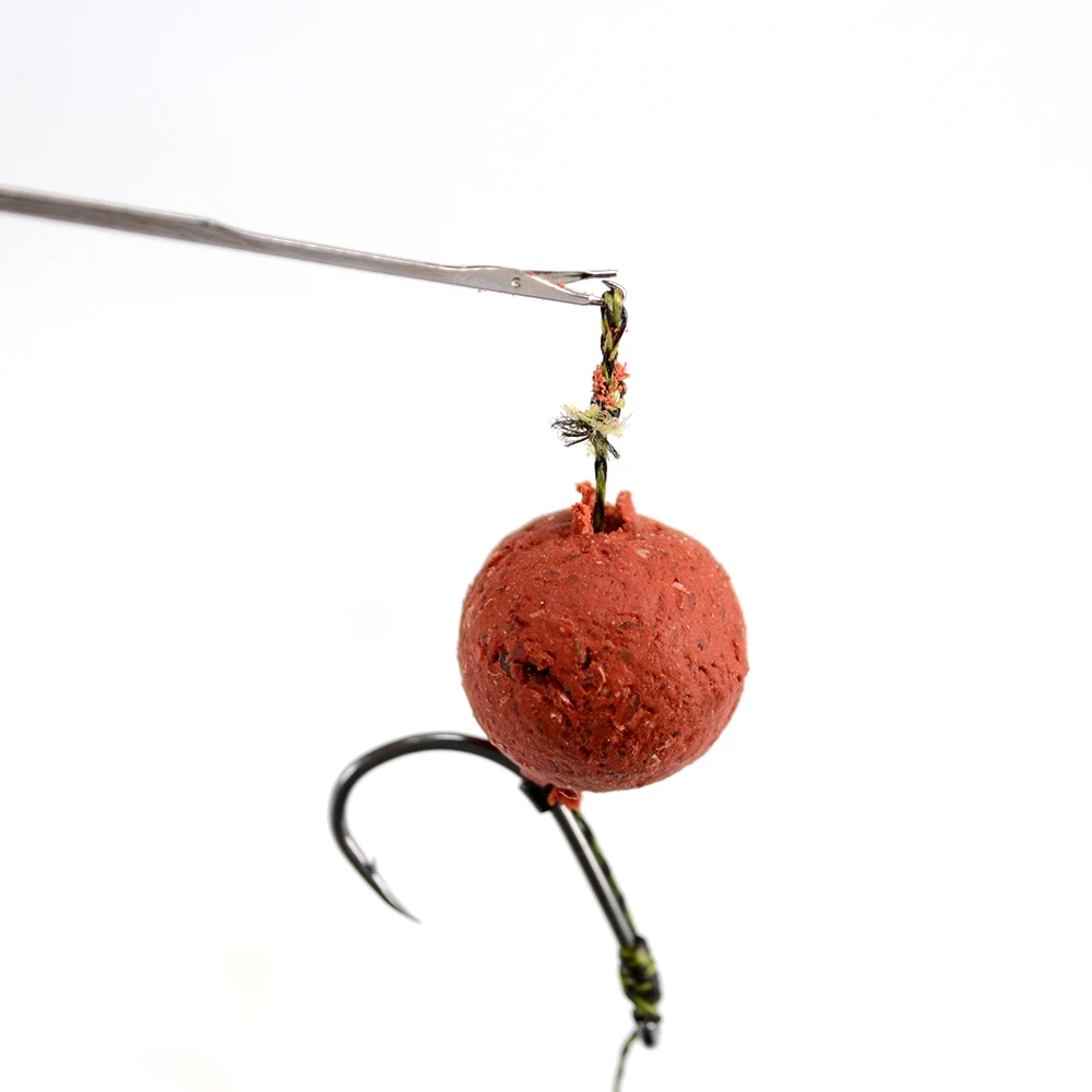 Hirisi ปลาคาร์พตกปลาเหยื่อชุดเข็ม, pop Up Boilie Rigs Splicing เข็มปลาคาร์พ Hook Link ทําเครื่องมืออุปกรณ์ตกปลา BT11