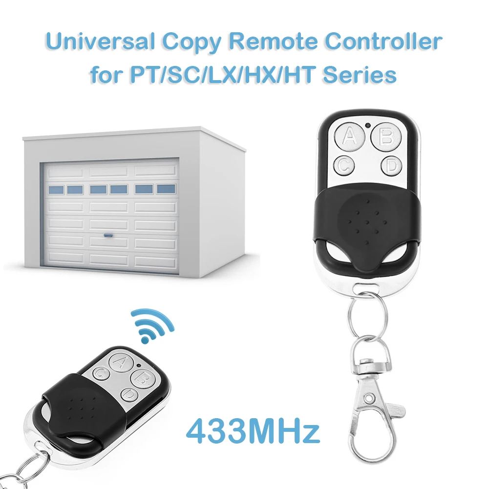 Duplicateur de clonage universel, télécommande de clé 433MHZ 433.92MHZ, apprentissage du Code roulant pour porte de Garage, 5/10 pièces