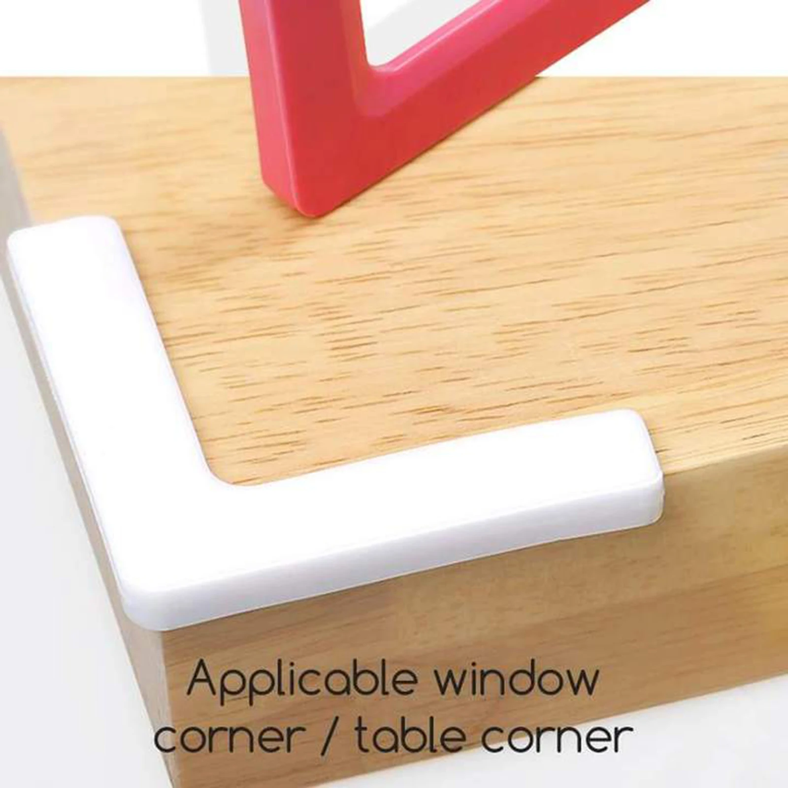 10 Chiếc Chống Va Chạm Phải Góc Nhựa Pvc Góc Viền Nội Thất Edge Bảo Vệ Cửa Sổ Bảo Vệ Kính Bịt Góc Bàn Gói