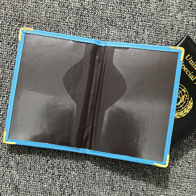 新しい国連外交パスポートカバー旅行財布 Pu レザーカバーパスポート男性女性パスポートホルダー